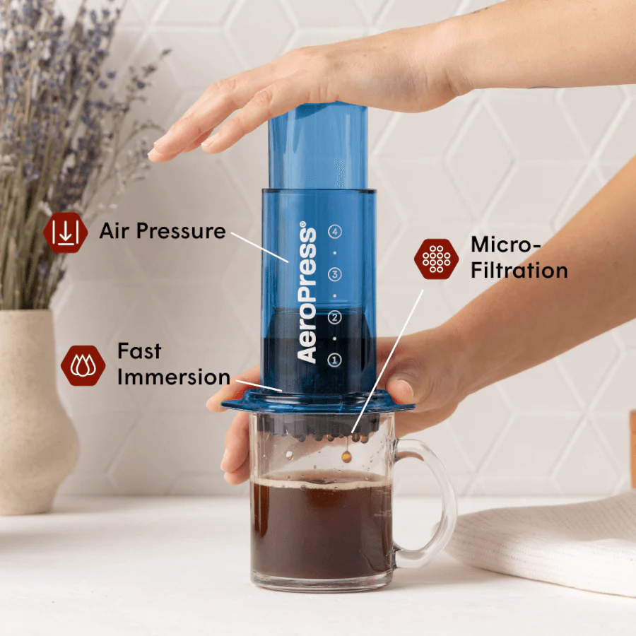 AeroPress Coffee Maker - Clear & Colors - Image 12