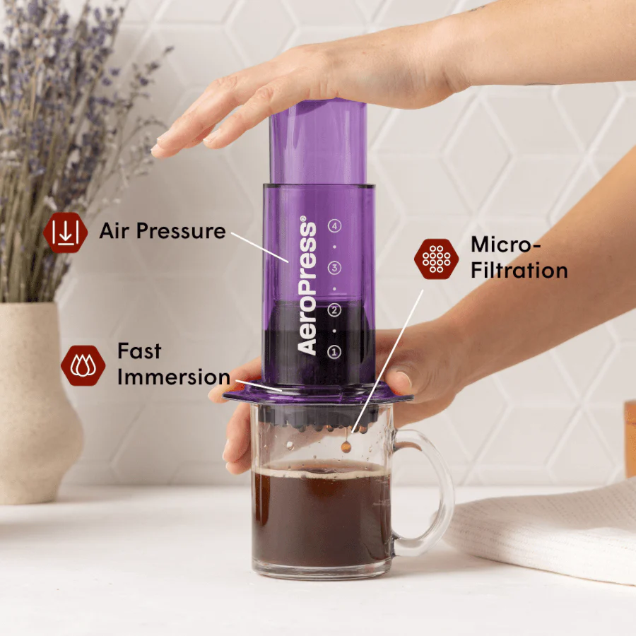 AeroPress Coffee Maker - Clear & Colors - Image 27