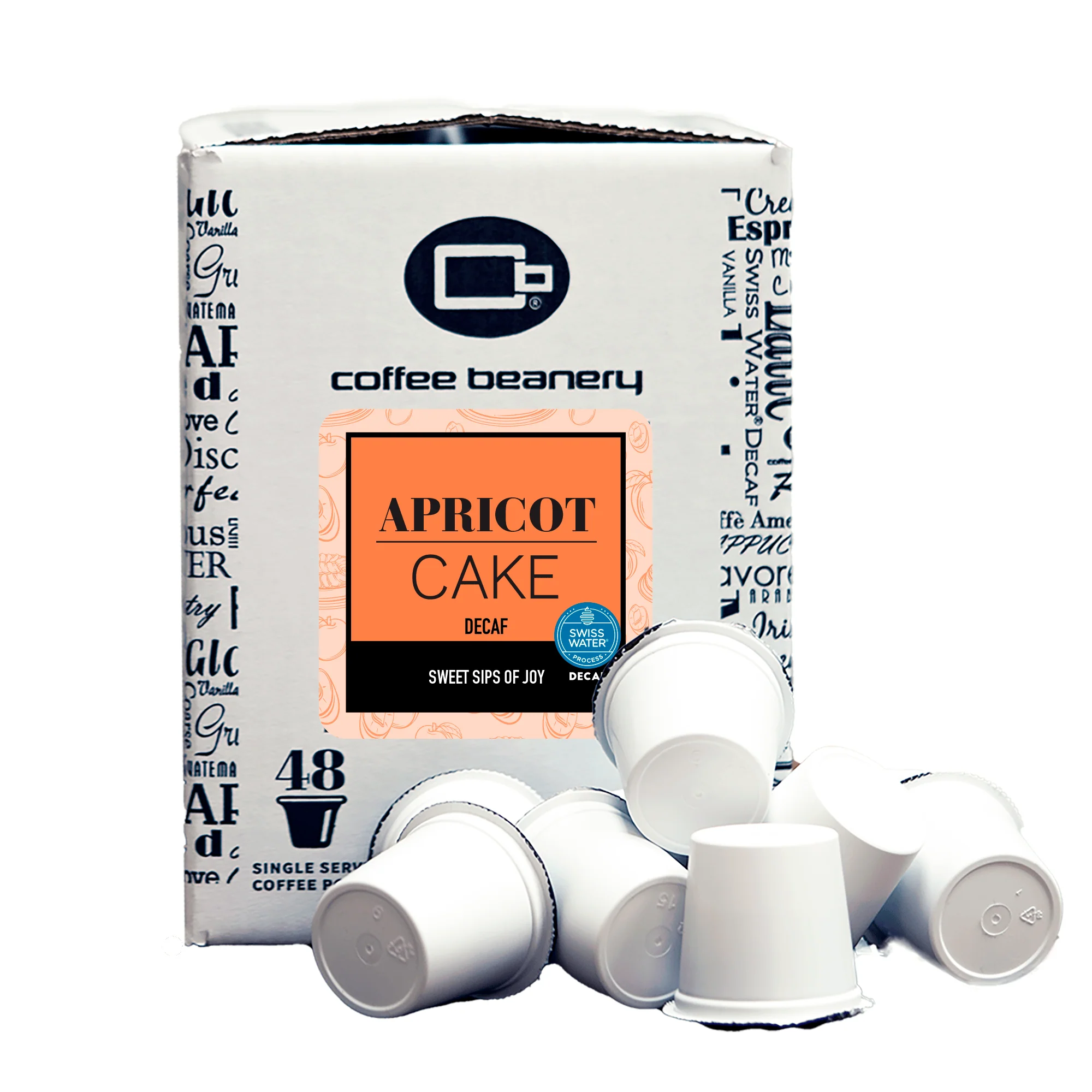 Apricot Cake Flavored Swiss Water Process Decaf Coffee - Image 3