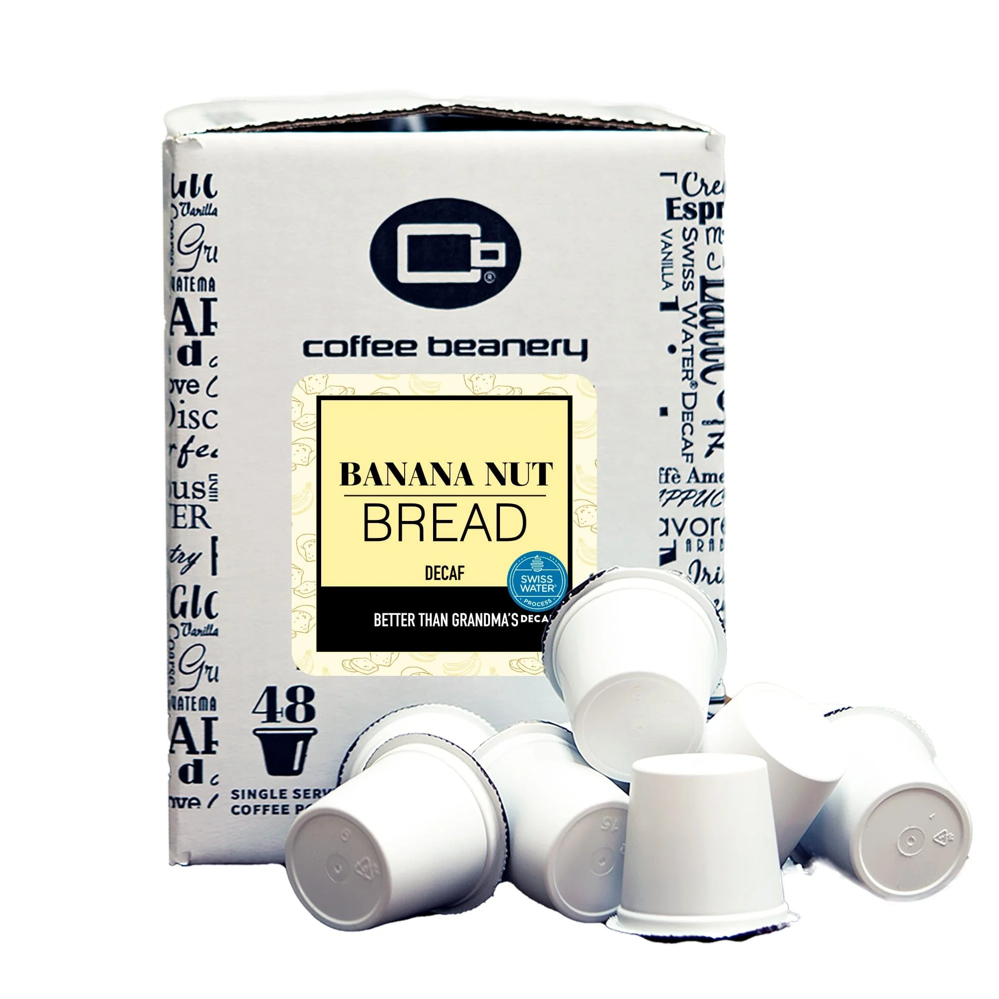 Banana Nut Bread Flavored Decaf Coffee Pods - Image 2