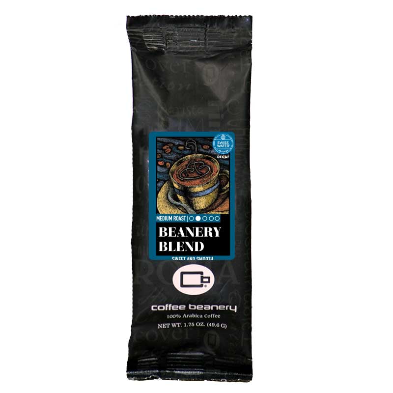 Beanery Blend Specialty SWP Decaf Coffee | 1.75oz Sampler