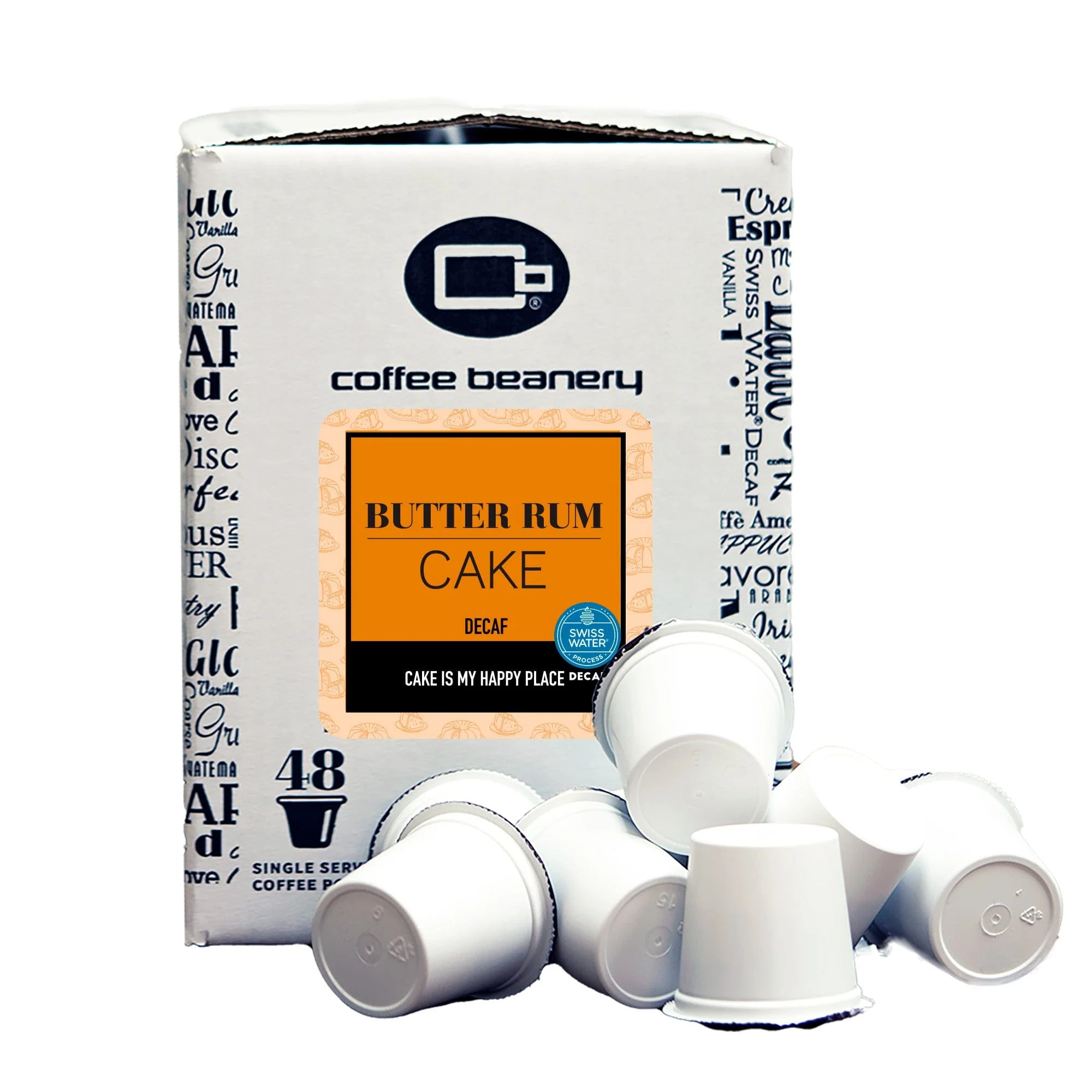 Butter Rum Cake Flavored Swiss Water Process Decaf Coffee - Image 3