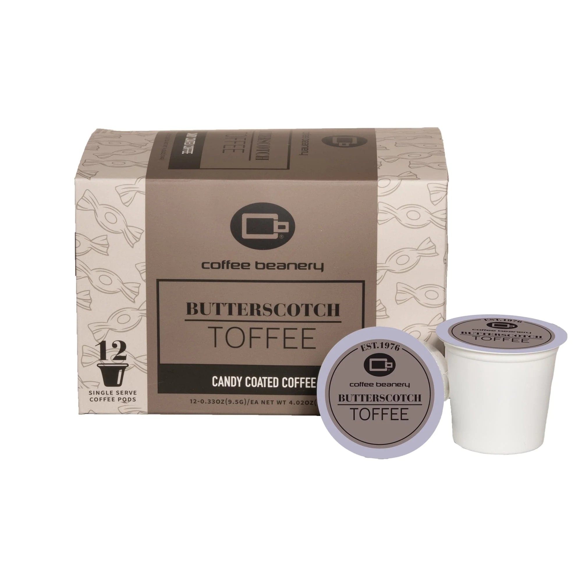 Butterscotch Toffee Flavored Coffee Pods