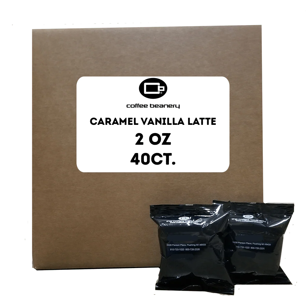 Caramel Vanilla Latte | 2oz - 40ct