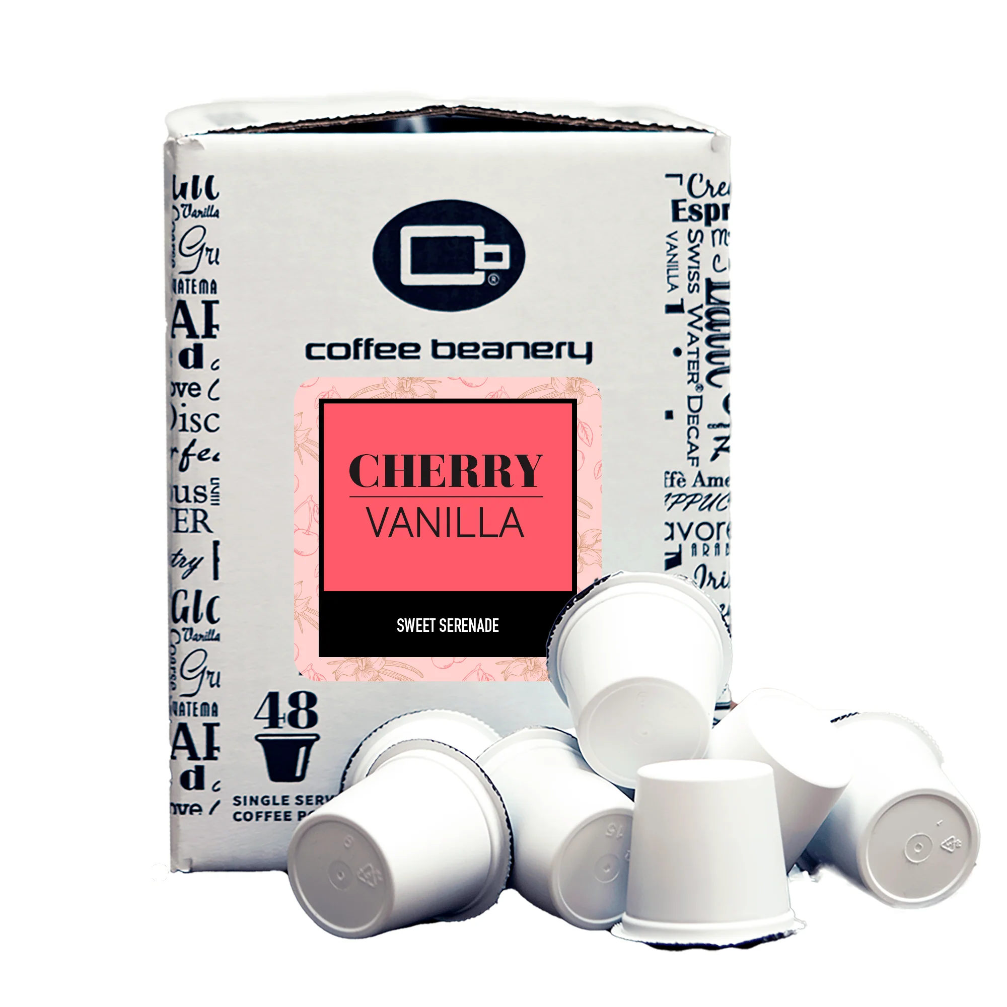 Cherry Vanilla Flavored Coffee Pods - Image 2