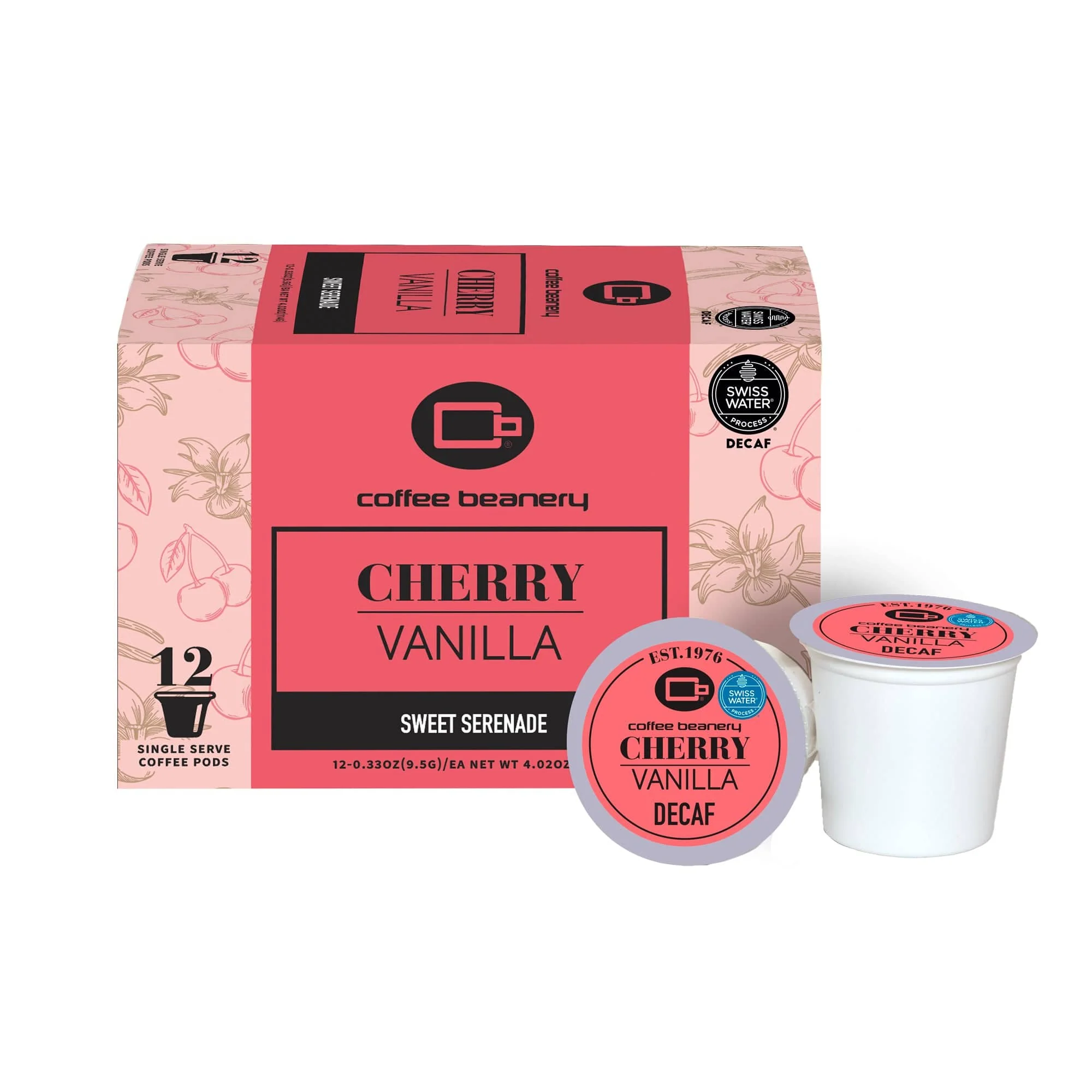 Cherry Vanilla Flavored Swiss Water Process Decaf Coffee - Image 2