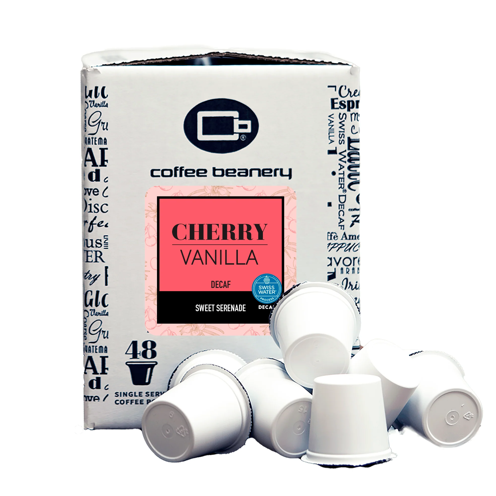 Cherry Vanilla Flavored Swiss Water Process Decaf Coffee - Image 3