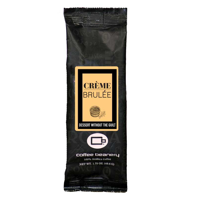 Creme Brulee Flavored Coffee | 1.75 oz One Pot Sampler