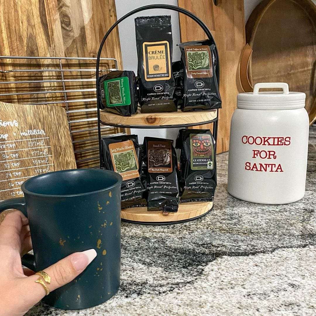 Dark Chocolate Almond Flavored Coffee | 1.75 oz Sampler - Image 2