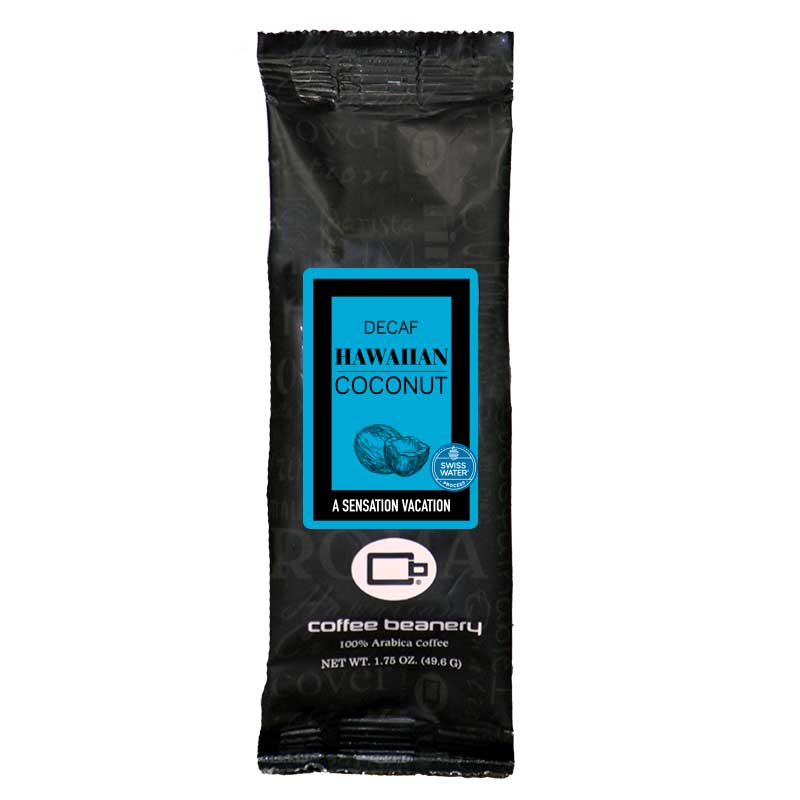 Hawaiian Coconut Swiss Water Process Decaf Flavored Coffee - Image 2