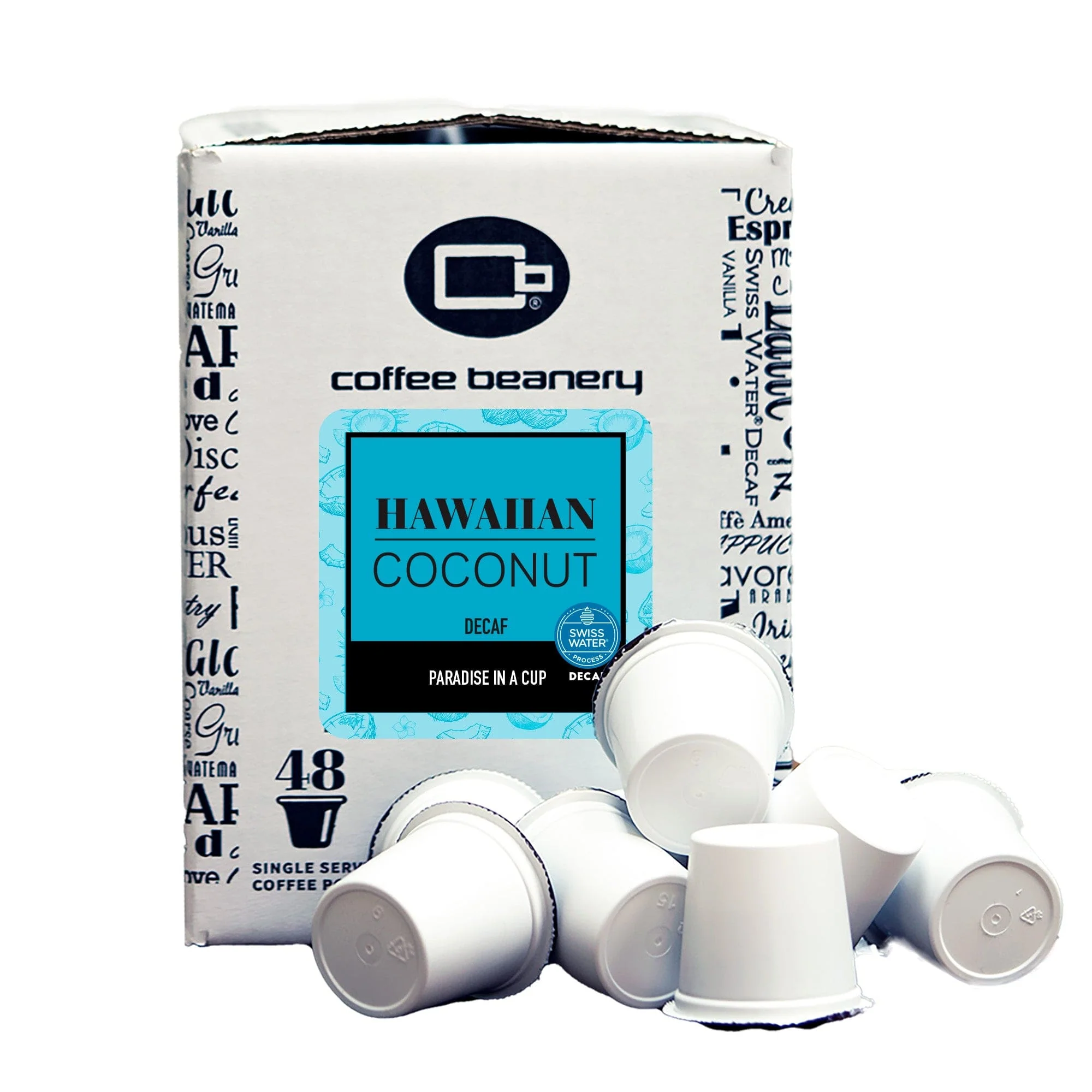 Hawaiian Coconut Swiss Water Process Decaf Flavored Coffee - Image 4
