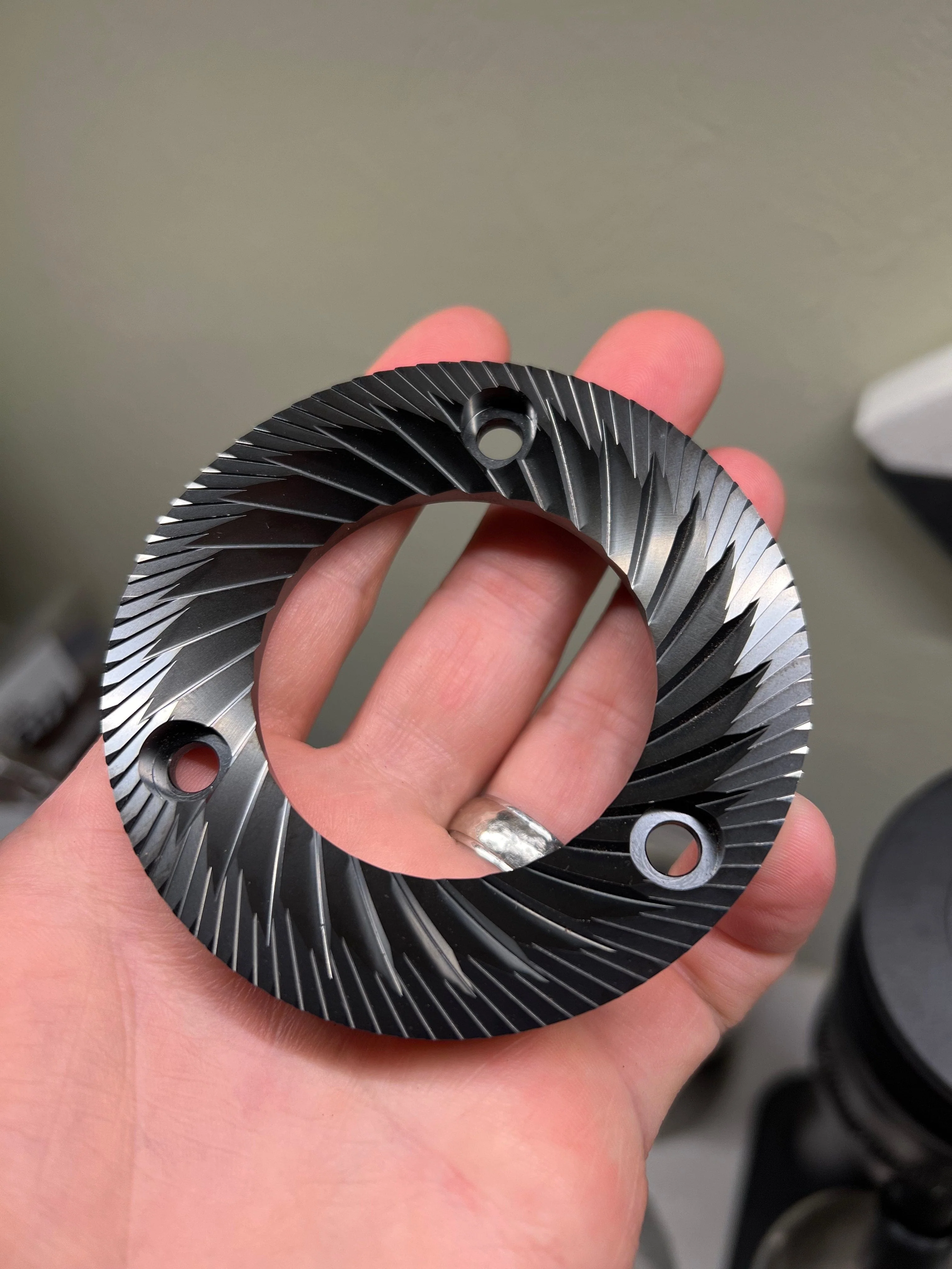 Turin DF83 DLC Coated Brew Burr Set Upgrade - Image 3