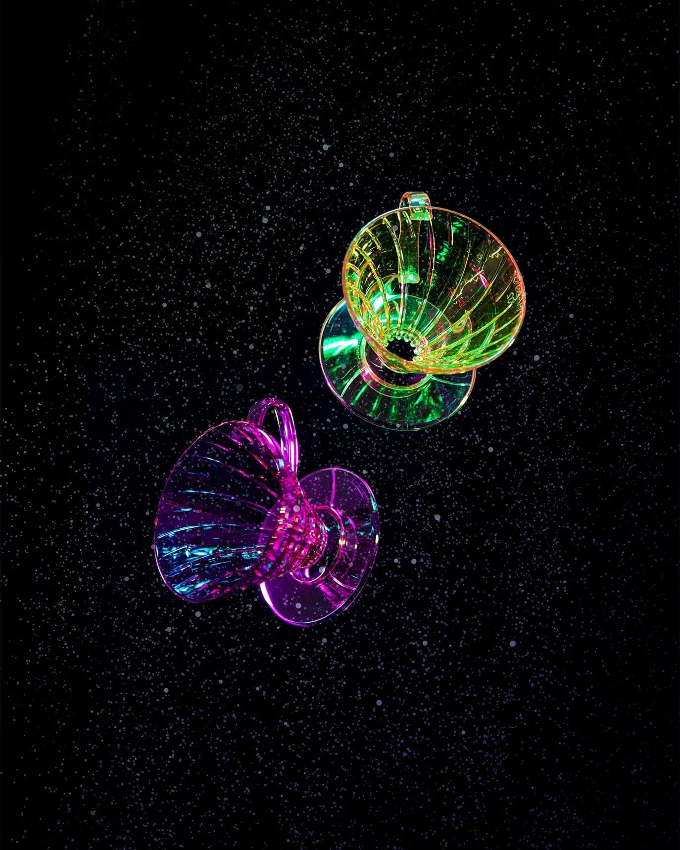V60 Plastic Coffee Dripper 02 - Night Sky Series ✨ - Image 8